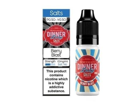 Liquid Dinner Lady Salt 20mg - Berry Blast